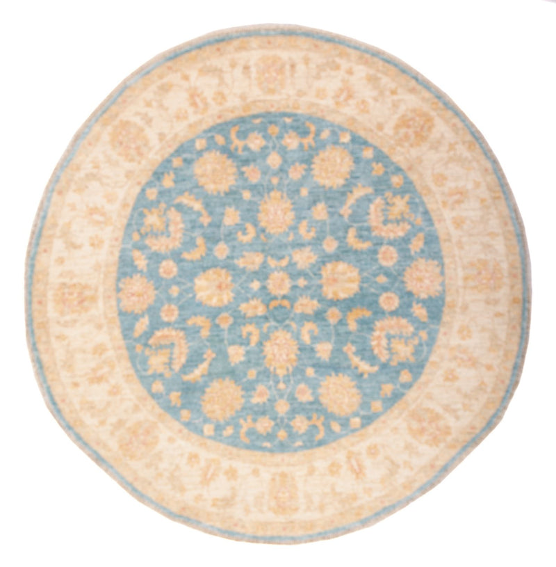 Ziegler Rug round  - 148 x 147 cm - blue