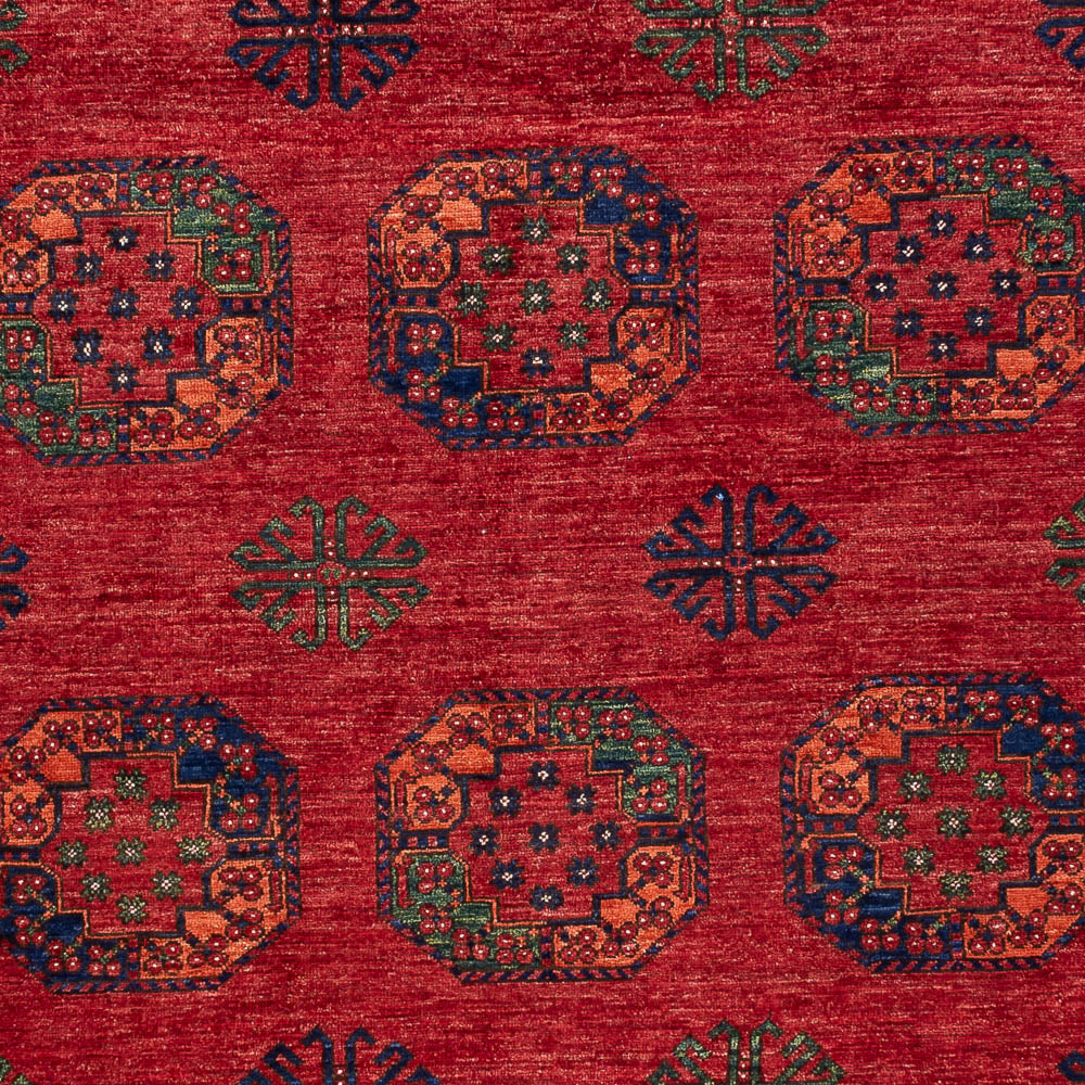 Afghan Rug - Kunduz - 307 x 207 cm - red