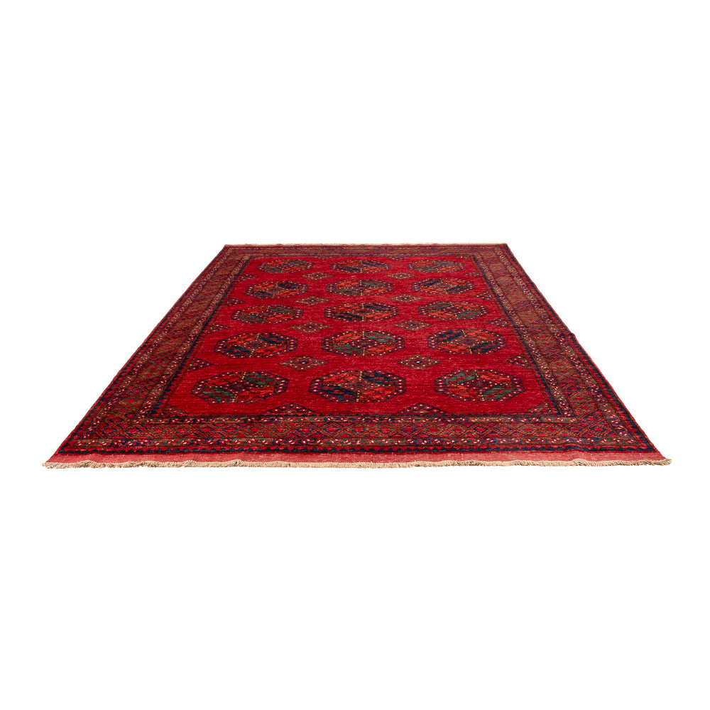 Afghan Rug - Kunduz - 297 x 207 cm - red