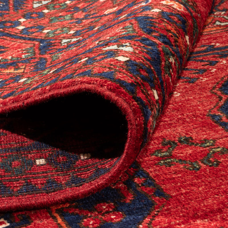 Afghan Rug - Kunduz - 296 x 207 cm - light red