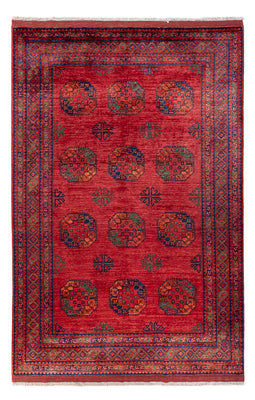 Afghan Rug - Kunduz - 305 x 203 cm - red