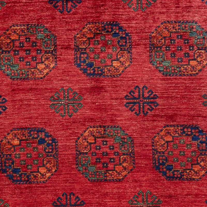Afghan Rug - Kunduz - 305 x 203 cm - red