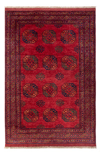 Afghan Rug - Kunduz - 298 x 201 cm - red