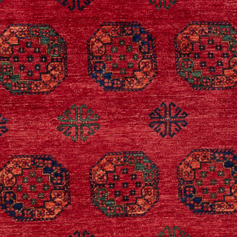 Afghan Rug - Kunduz - 298 x 201 cm - red