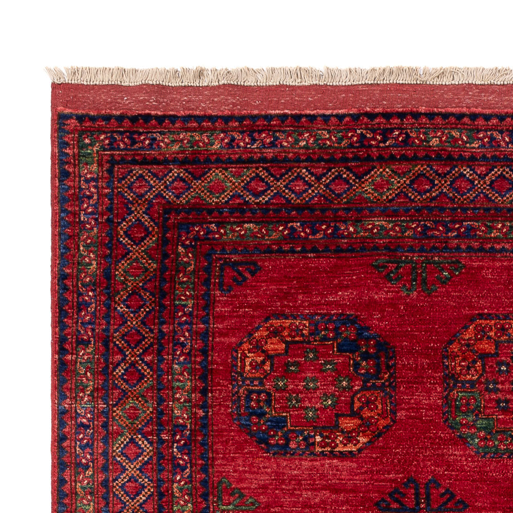 Afghan Rug - Kunduz - 298 x 201 cm - red