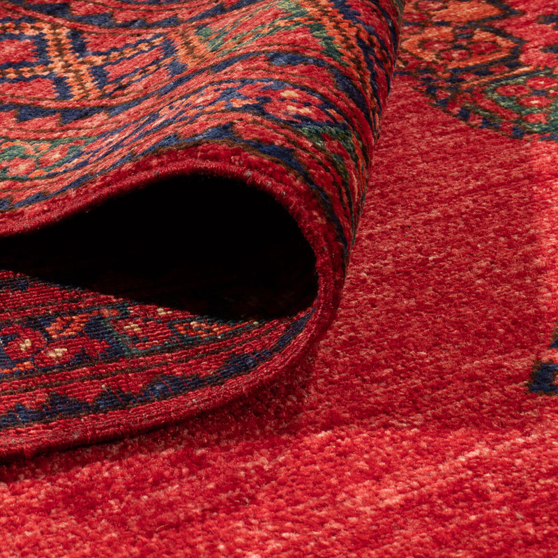 Afghan Rug - Kunduz - 298 x 201 cm - red