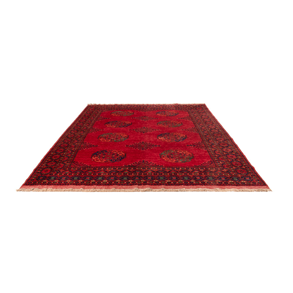 Afghan Rug - Kunduz - 299 x 220 cm - red