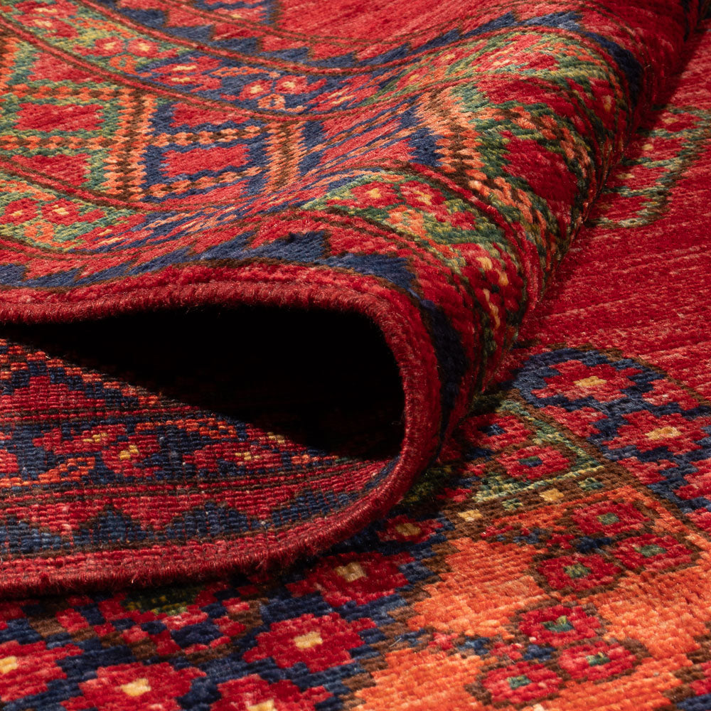 Afghan Rug - Kunduz - 301 x 200 cm - red