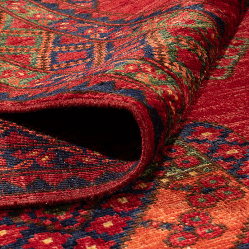 Afghan Rug - Kunduz - 301 x 200 cm - red