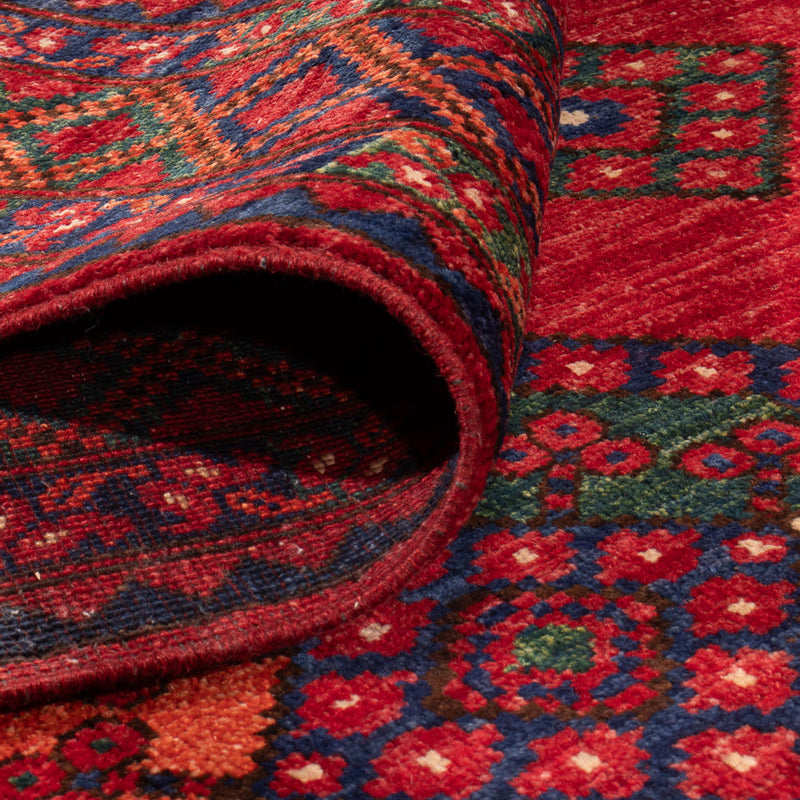 Afghan Rug - Kunduz - 310 x 206 cm - red