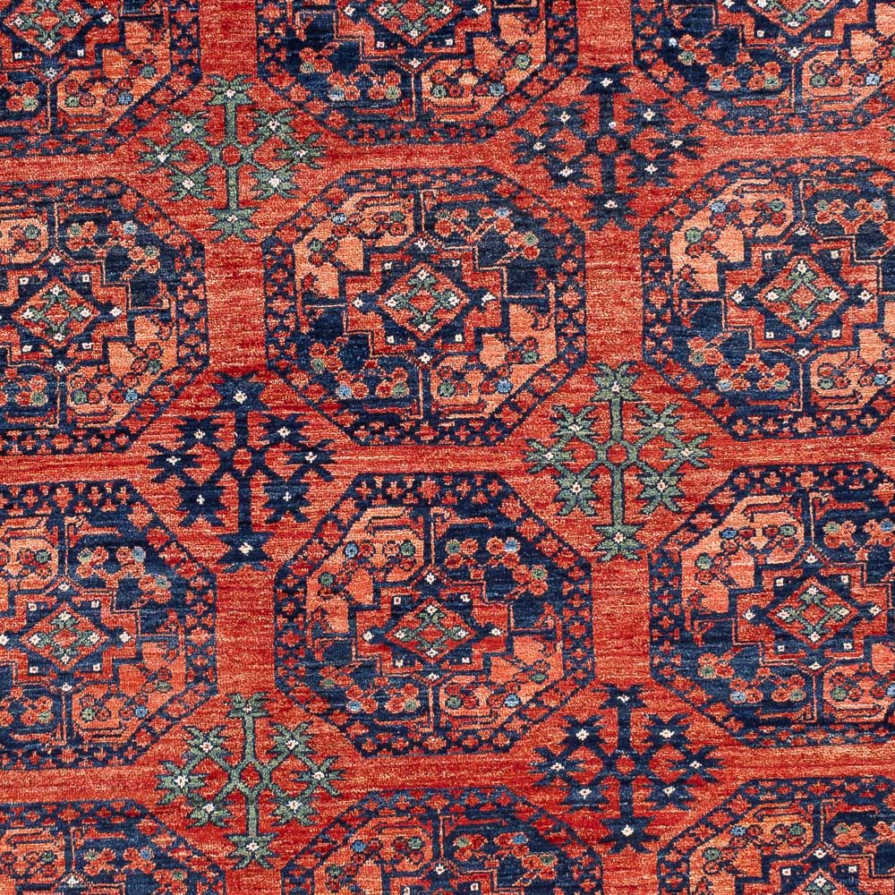 Afghan Rug - Kunduz - 298 x 205 cm - light red