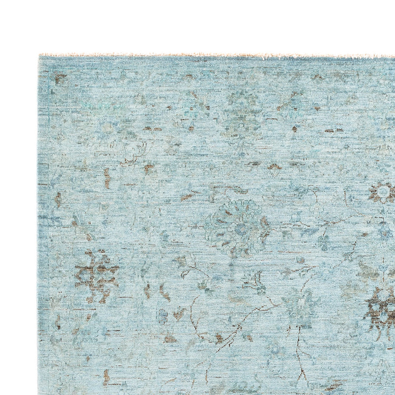 Ziegler Rug - Modern - Vintage/Overdyed - 300 x 202 cm - light blue