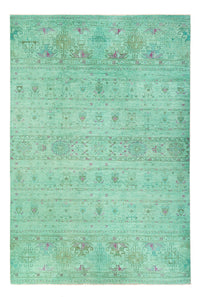 Ziegler Rug - Modern - Vintage/Overdyed - 308 x 206 cm - light green