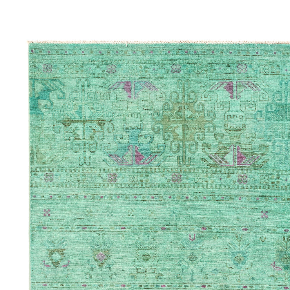 Ziegler Rug - Modern - Vintage/Overdyed - 308 x 206 cm - light green