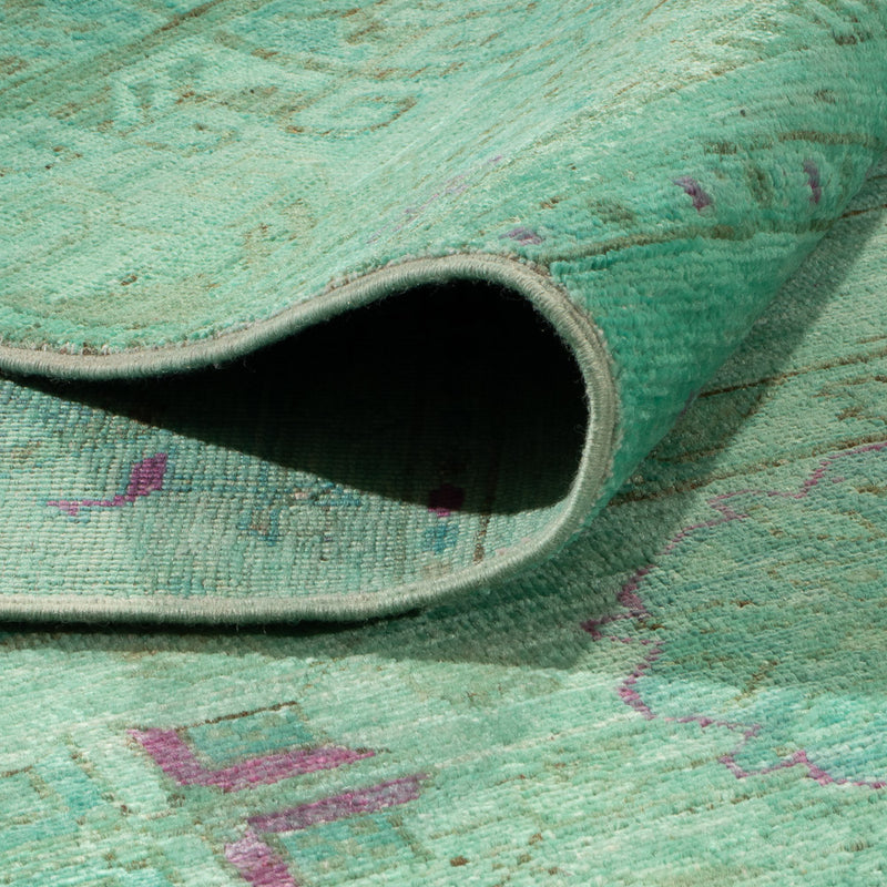 Ziegler Rug - Modern - Vintage/Overdyed - 308 x 206 cm - light green