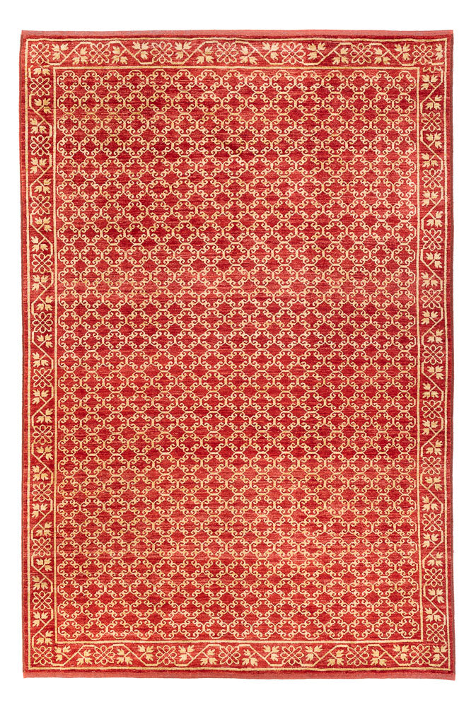 Ziegler Rug - Modern - 307 x 212 cm - red