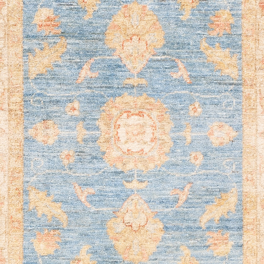 Runner Ziegler Rug - 294 x 84 cm - blue