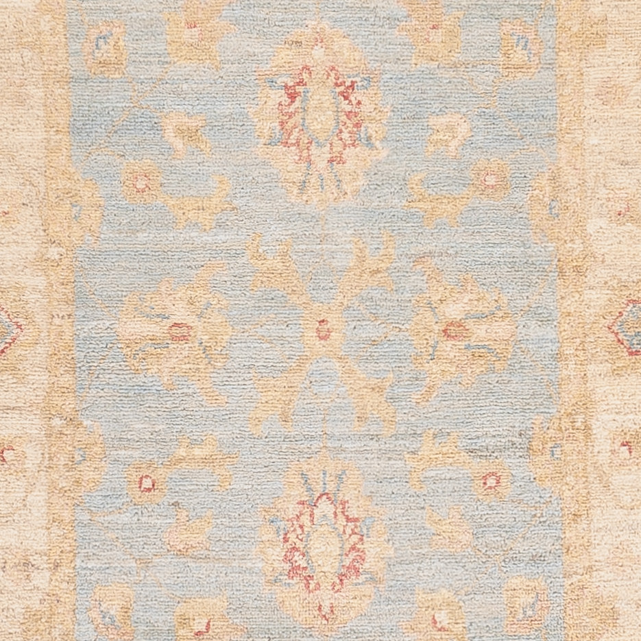 Runner Ziegler Rug - 298 x 80 cm - light blue