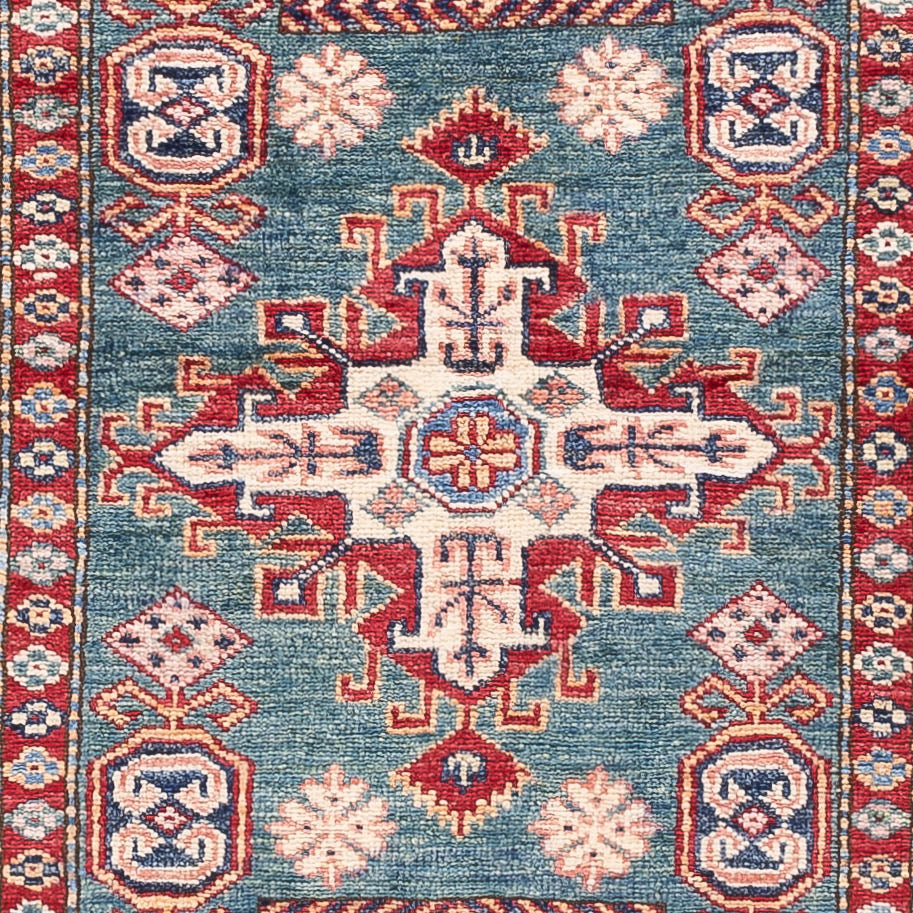 Runner Ziegler Rug - Kazak - 253 x 78 cm - dark blue