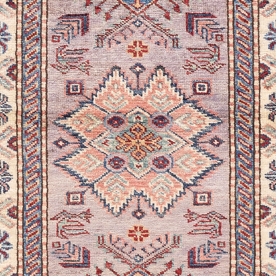 Runner Ziegler Rug - Kazak - 250 x 78 cm - salmon