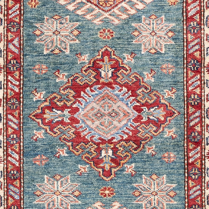 Runner Ziegler Rug - Kazak - 247 x 75 cm - dark blue