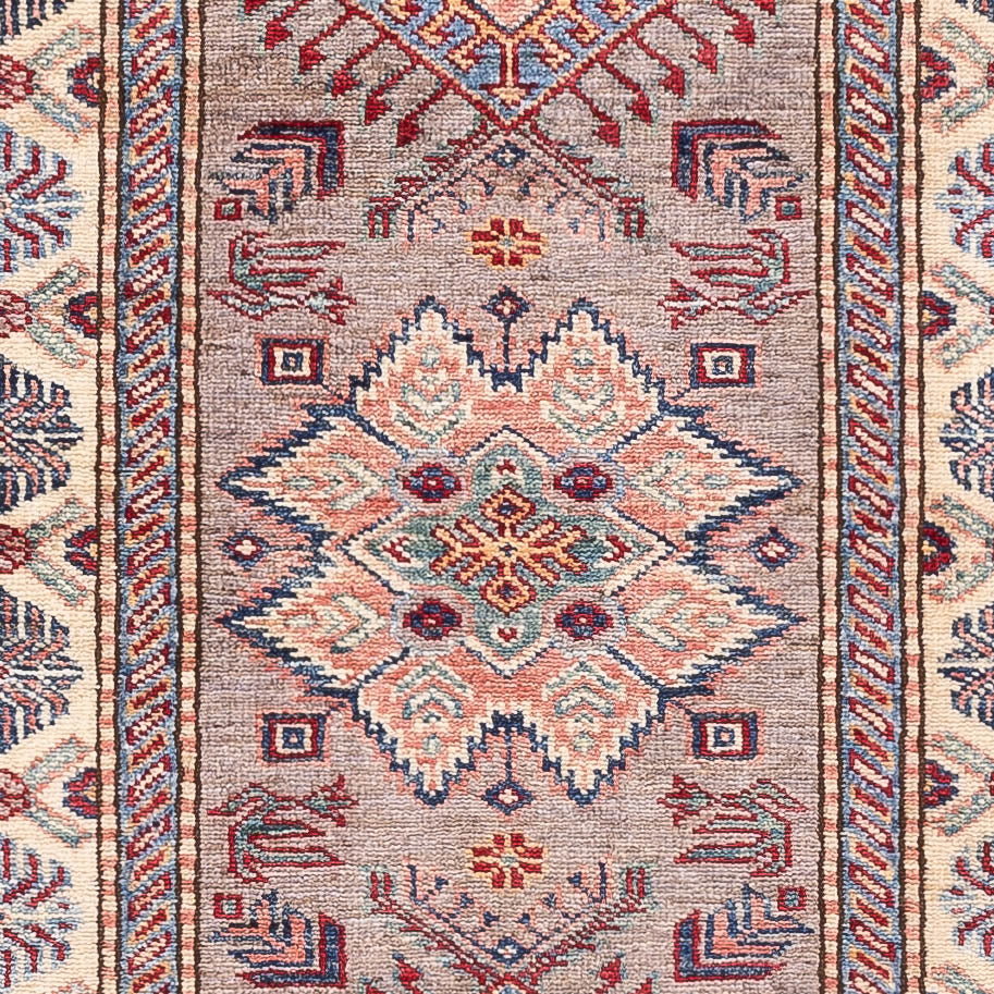 Runner Ziegler Rug - Kazak - 252 x 76 cm - salmon