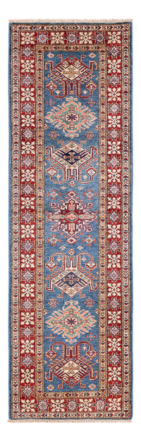 Runner Ziegler Rug - Kazak - 242 x 73 cm - blue