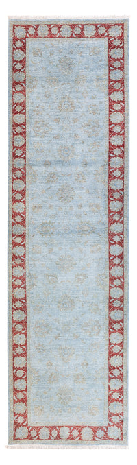 Runner Ziegler Rug - Modern - 303 x 89 cm - light blue
