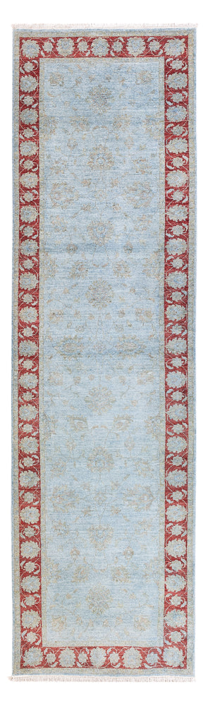 Runner Ziegler Rug - Modern - 303 x 89 cm - light blue