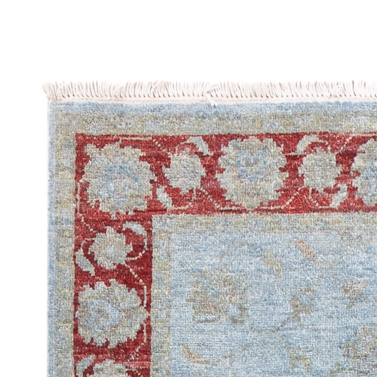 Runner Ziegler Rug - Modern - 303 x 89 cm - light blue