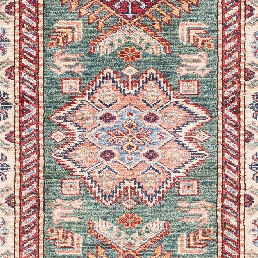 Runner Ziegler Rug - Kazak - 248 x 75 cm - dark green