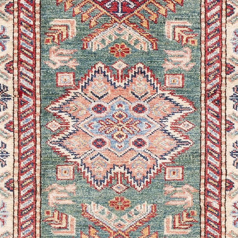 Runner Ziegler Rug - Kazak - 248 x 75 cm - dark green