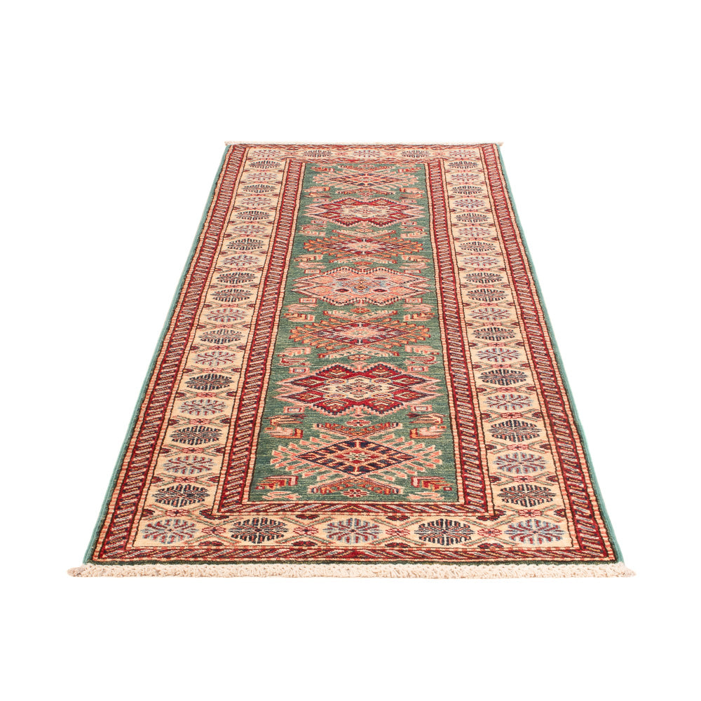 Runner Ziegler Rug - Kazak - 248 x 73 cm - dark green