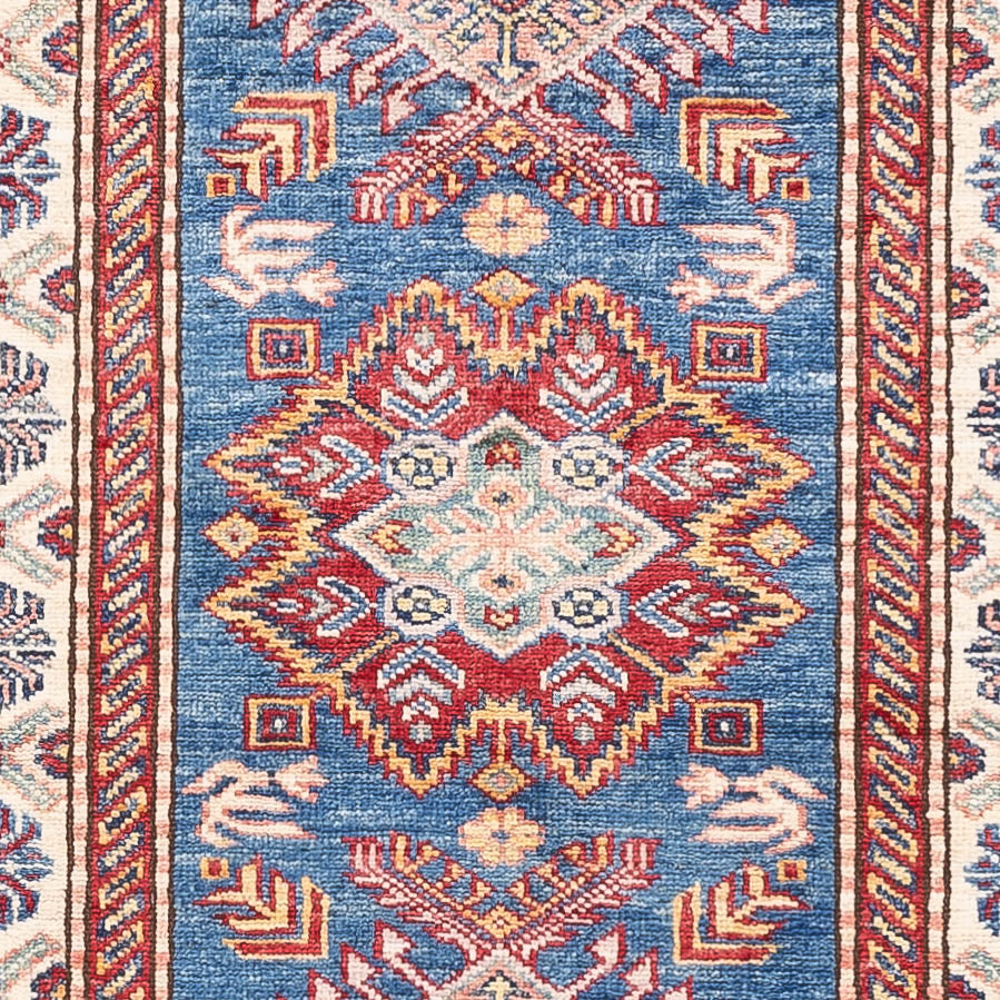 Runner Ziegler Rug - Kazak - 246 x 75 cm - blue