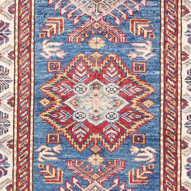 Runner Ziegler Rug - Kazak - 246 x 75 cm - blue