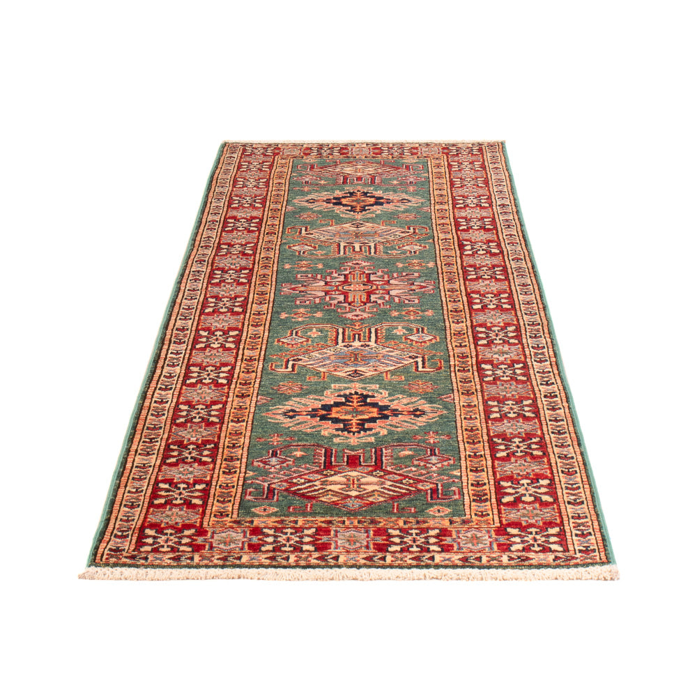 Runner Ziegler Rug - Kazak - 256 x 74 cm - green