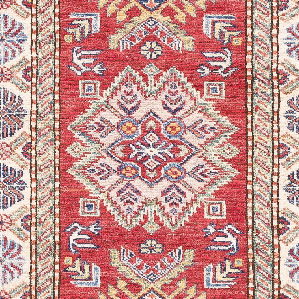 Runner Ziegler Rug - Kazak - 263 x 76 cm - red