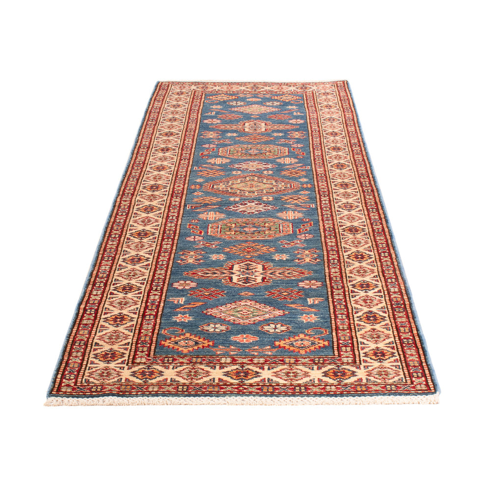 Runner Ziegler Rug - Kazak - 252 x 75 cm - blue