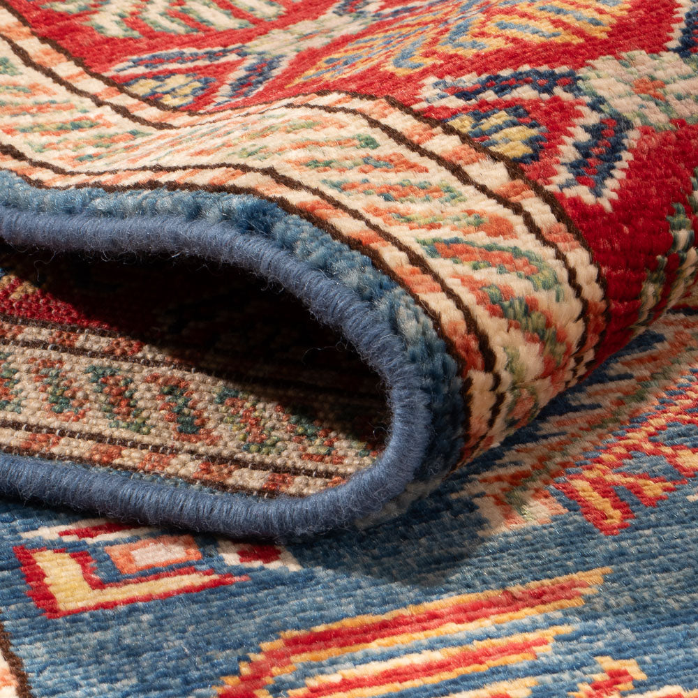 Runner Ziegler Rug - Kazak - 307 x 83 cm - blue