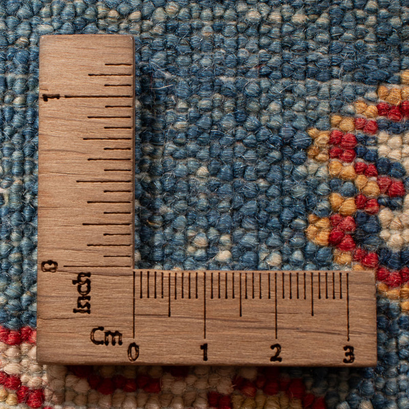 Runner Ziegler Rug - Kazak - 254 x 77 cm - blue