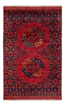 Afghan Rug - 150 x 100 cm - red