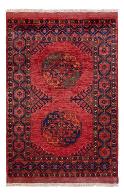 Afghan Rug - 152 x 105 cm - red