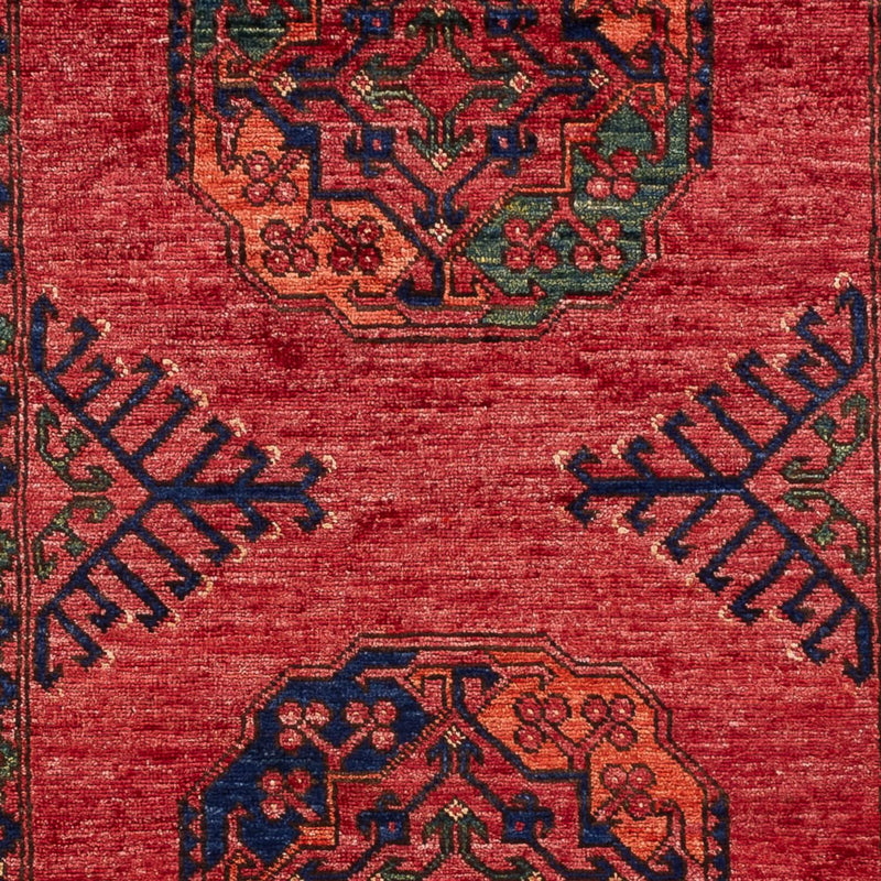 Afghan Rug - 152 x 105 cm - red