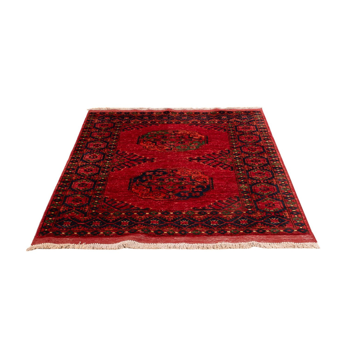 Afghan Rug - 152 x 105 cm - red