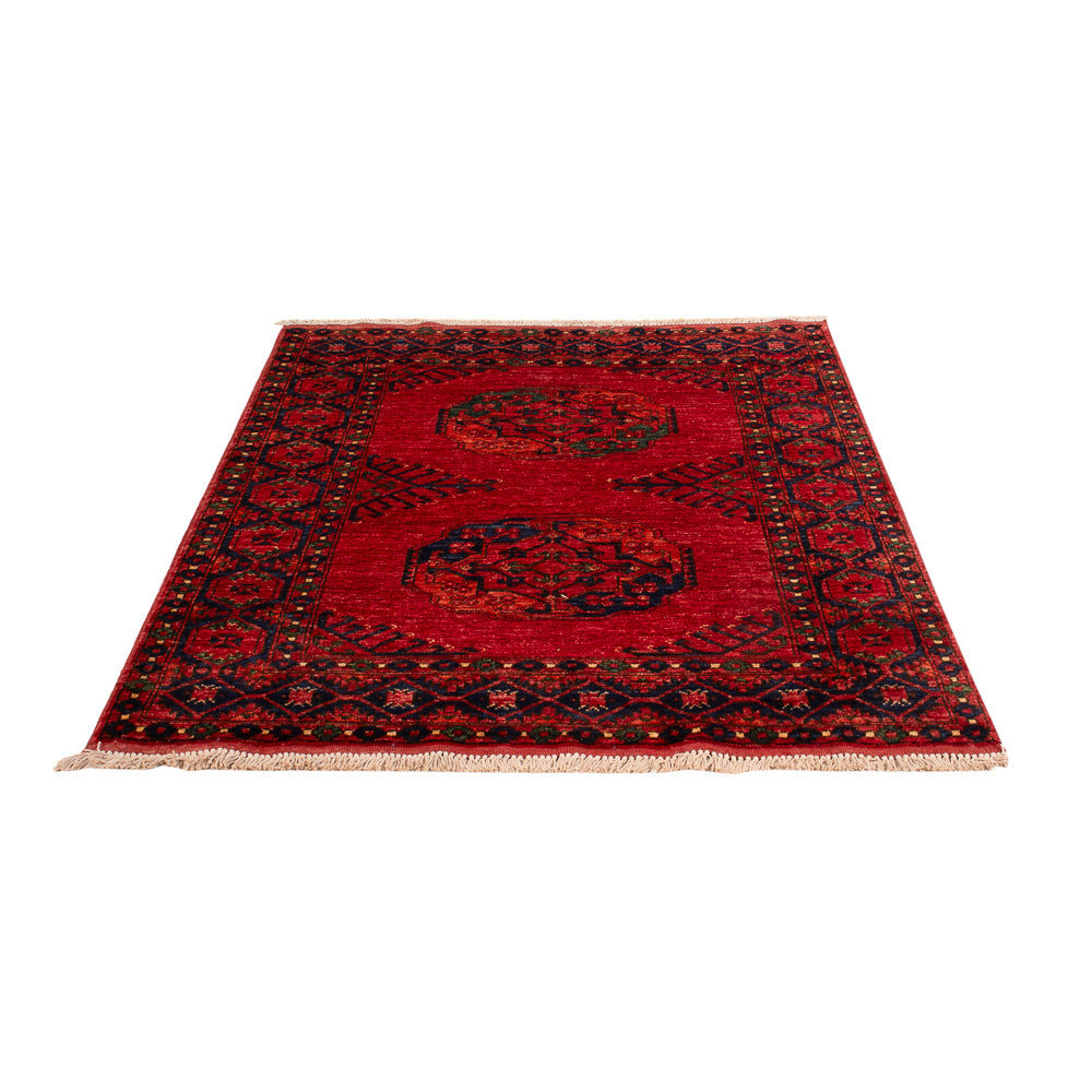Afghan Rug - 150 x 104 cm - red