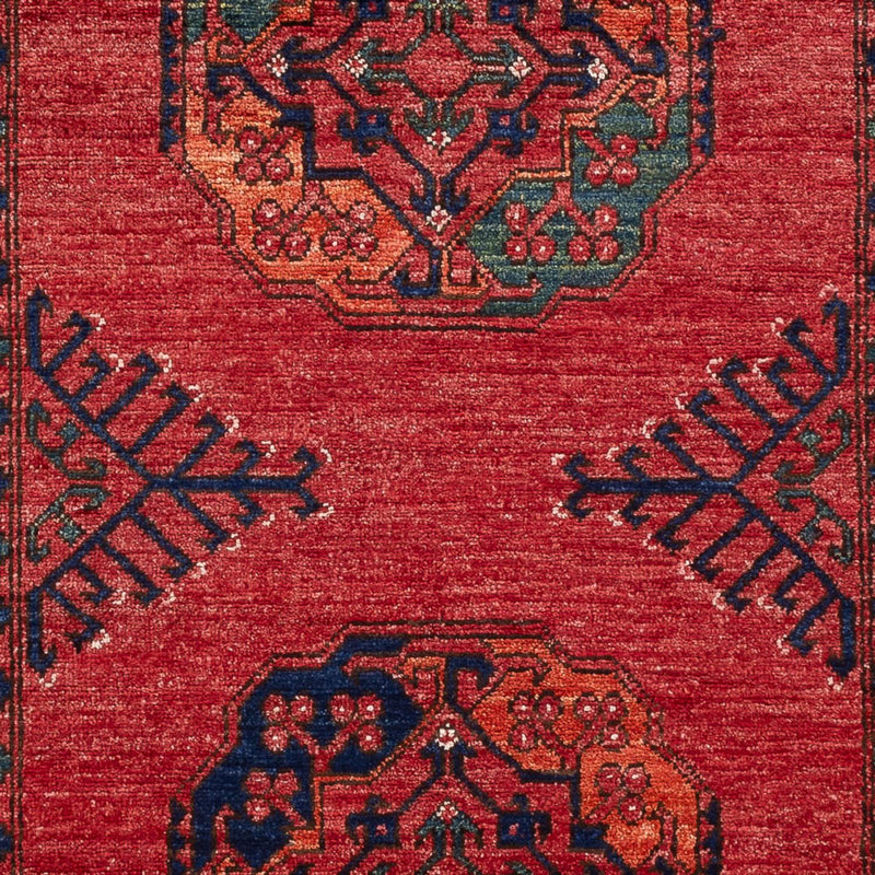 Afghan Rug - 153 x 103 cm - red