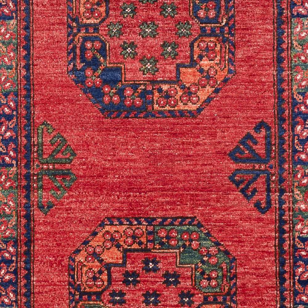 Afghan Rug - 151 x 104 cm - red