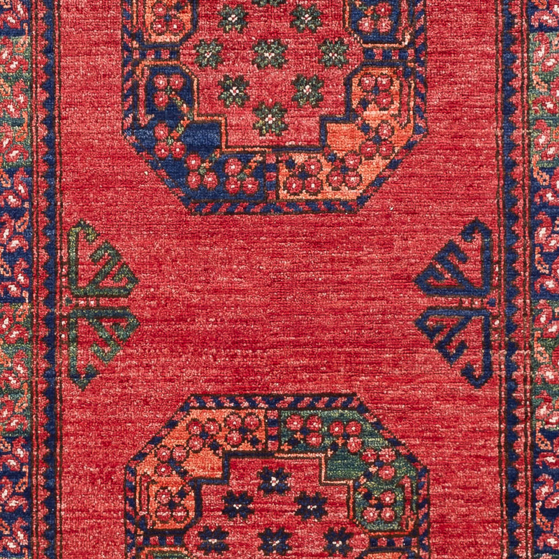 Afghan Rug - 151 x 104 cm - red