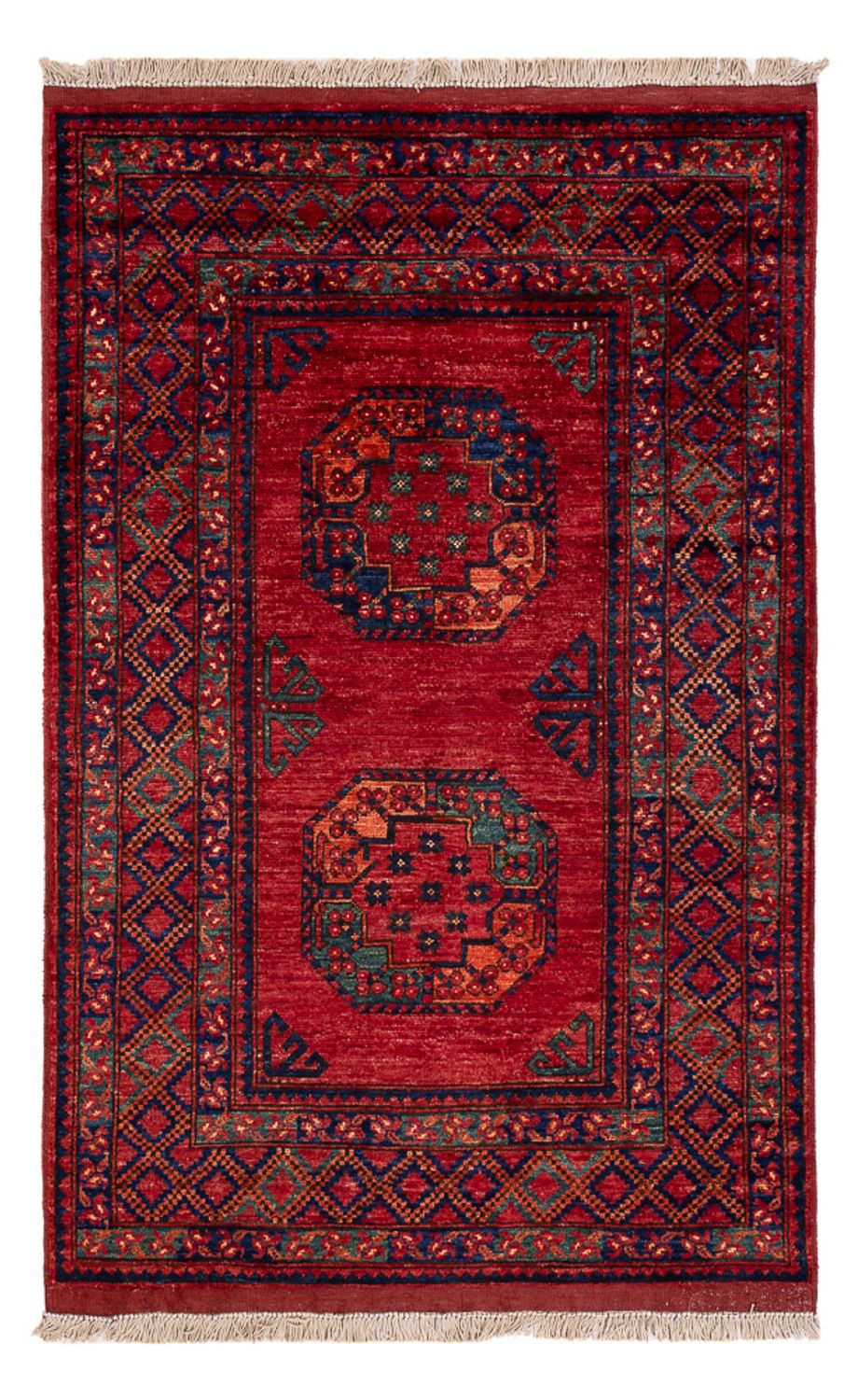Afghan Rug - 155 x 103 cm - red