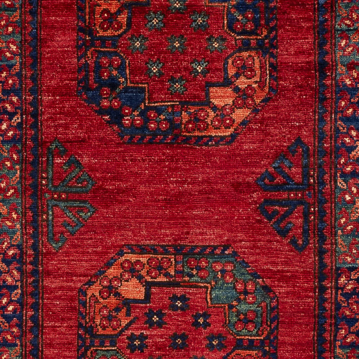 Afghan Rug - 155 x 103 cm - red